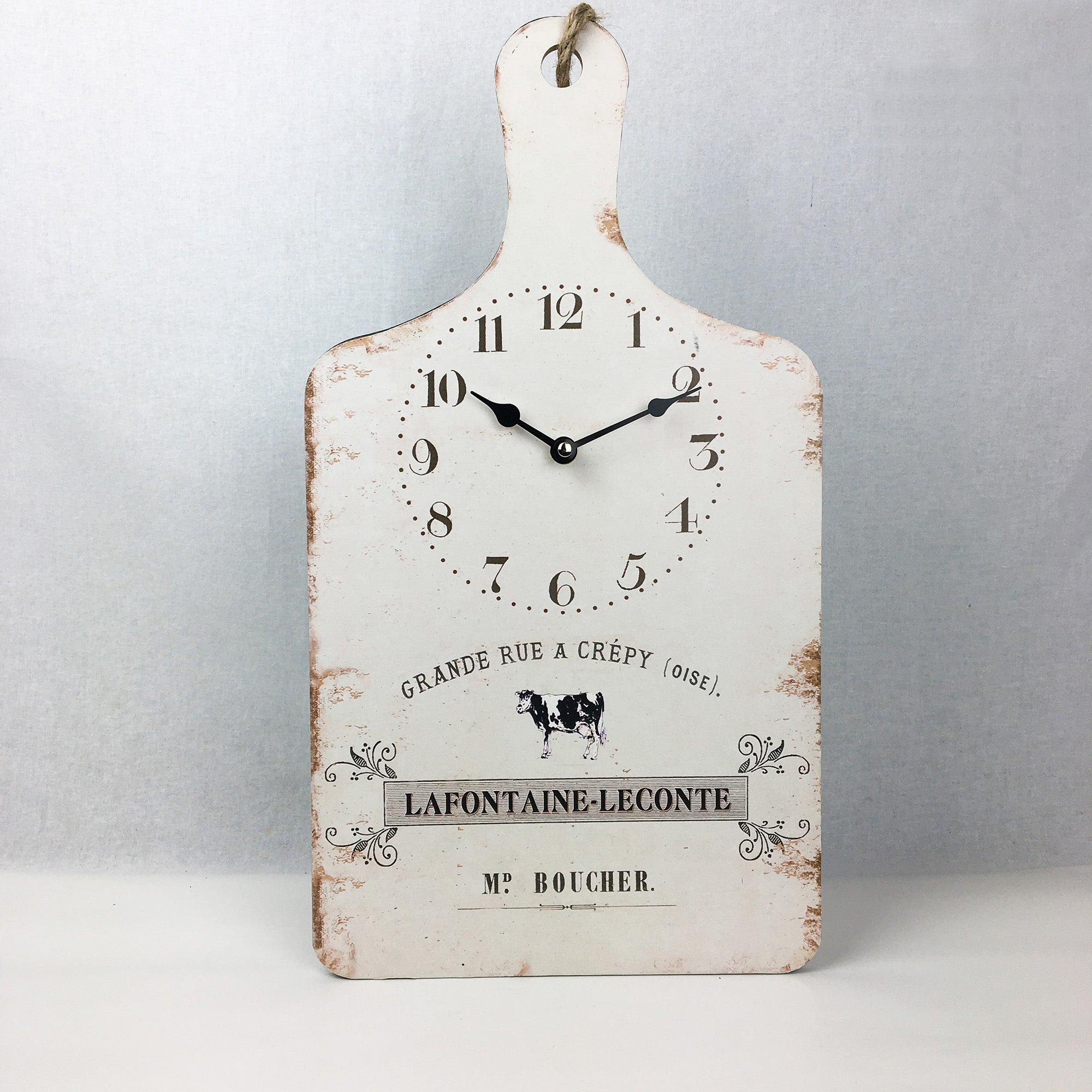 Horloge décorative * Chacun de nos produits sont uniques. Pour cette raison veuillez vérifier la disponibilité en magasin en nous téléphonant au 819 326-3563 avant votre achat.