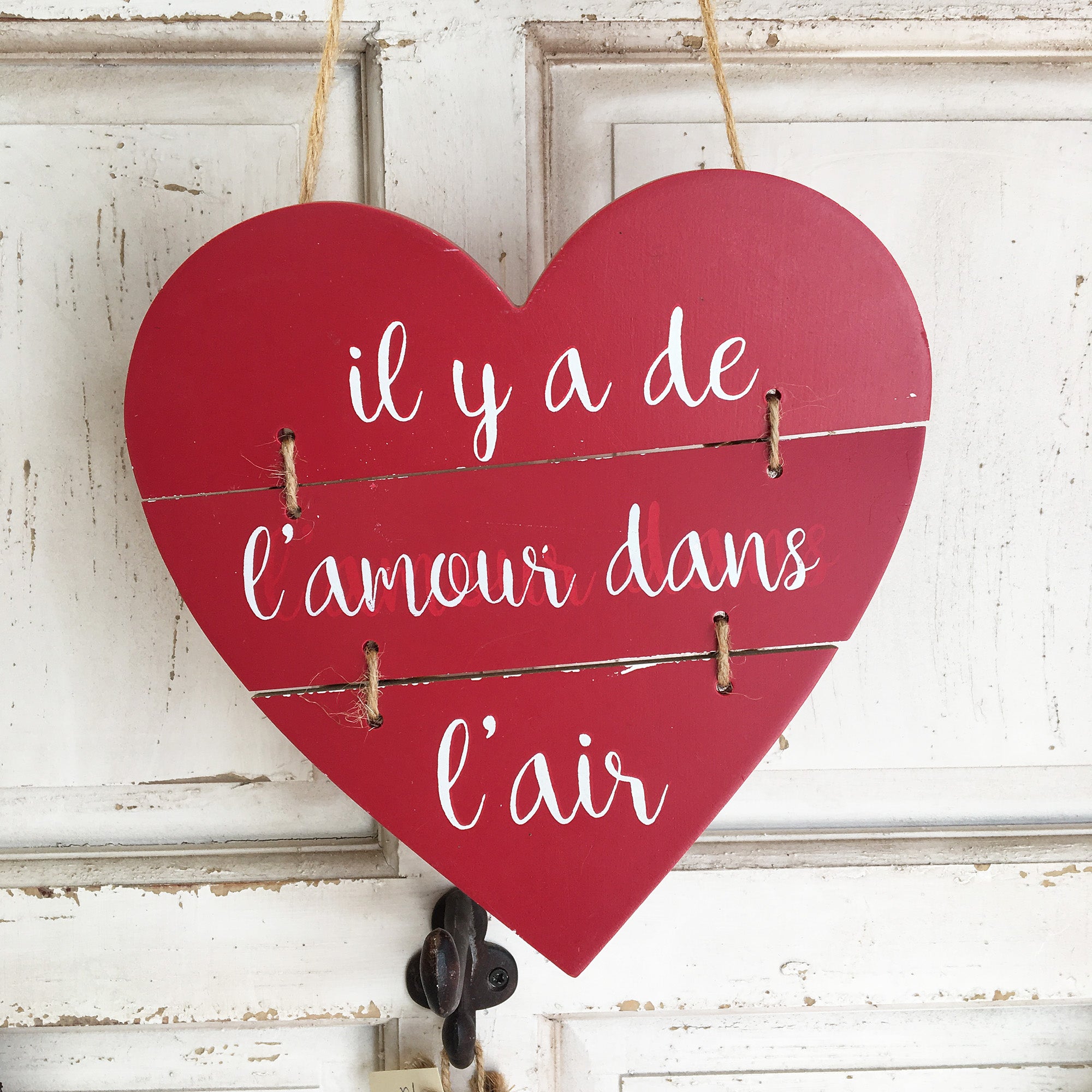 Coeur décoratif - Cadeau original  * Chacun de nos produits sont uniques. Pour cette raison veuillez vérifier la disponibilité en magasin en nous téléphonant au 819 326-3563 avant votre achat.