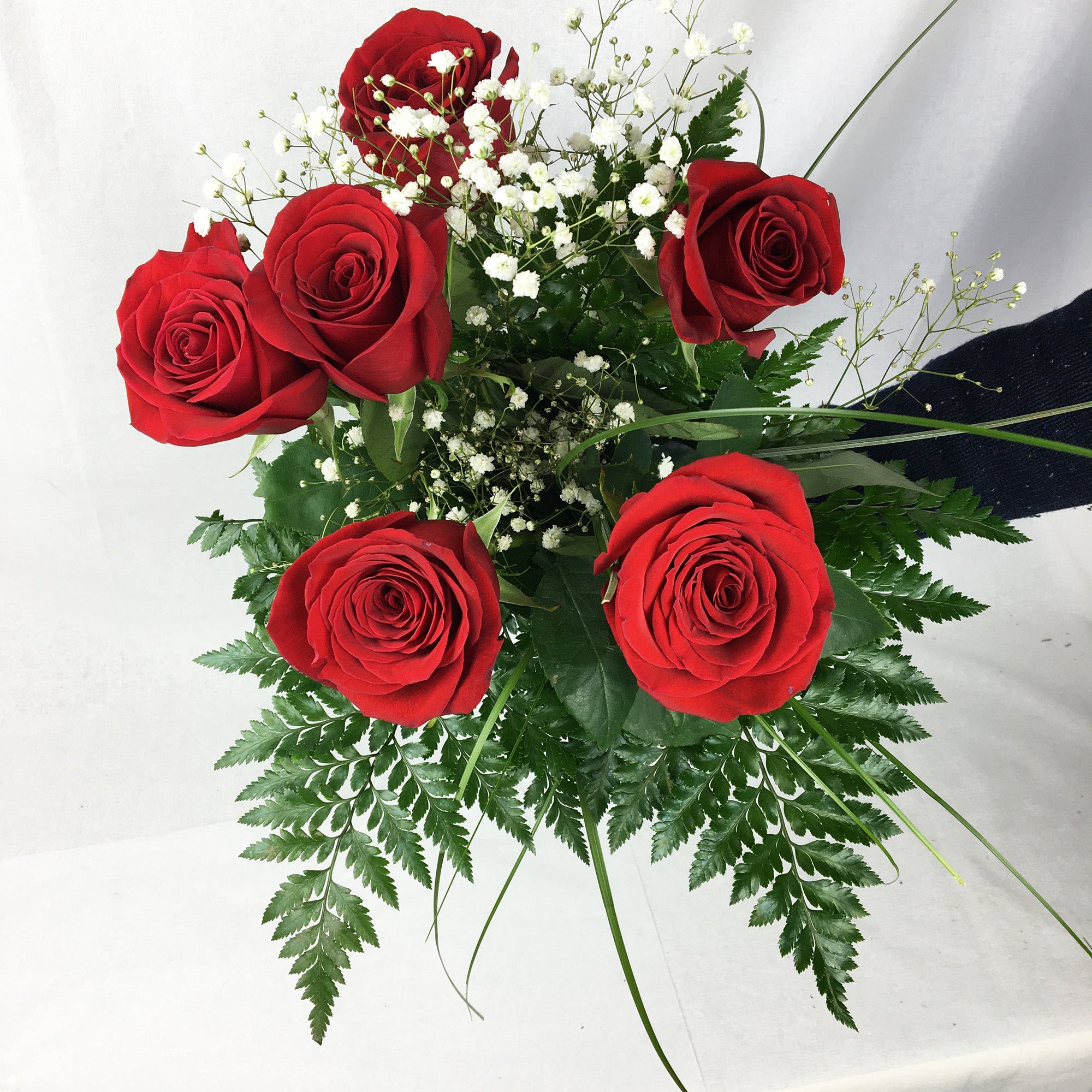 Bouquet de 6 roses